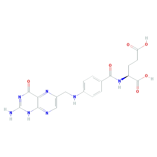 Folik Asit Moleküler Yapısı