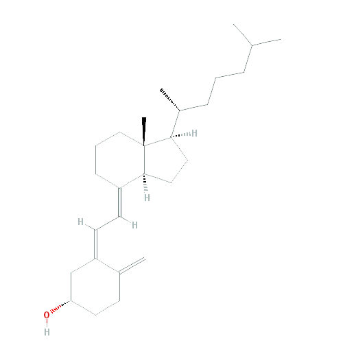 D Vitamini Moleküler Yapısı