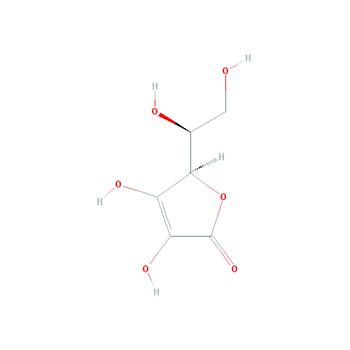 C Vitamini Moleküler Yapısı